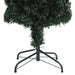 Artificial Slim Christmas Tree with Stand 180 Cm Fibre