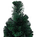 Artificial Slim Christmas Tree with Stand 64 Cm Fibre Optic