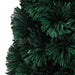 Artificial Slim Christmas Tree with Stand 64 Cm Fibre Optic