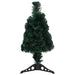 Artificial Slim Christmas Tree with Stand 64 Cm Fibre Optic