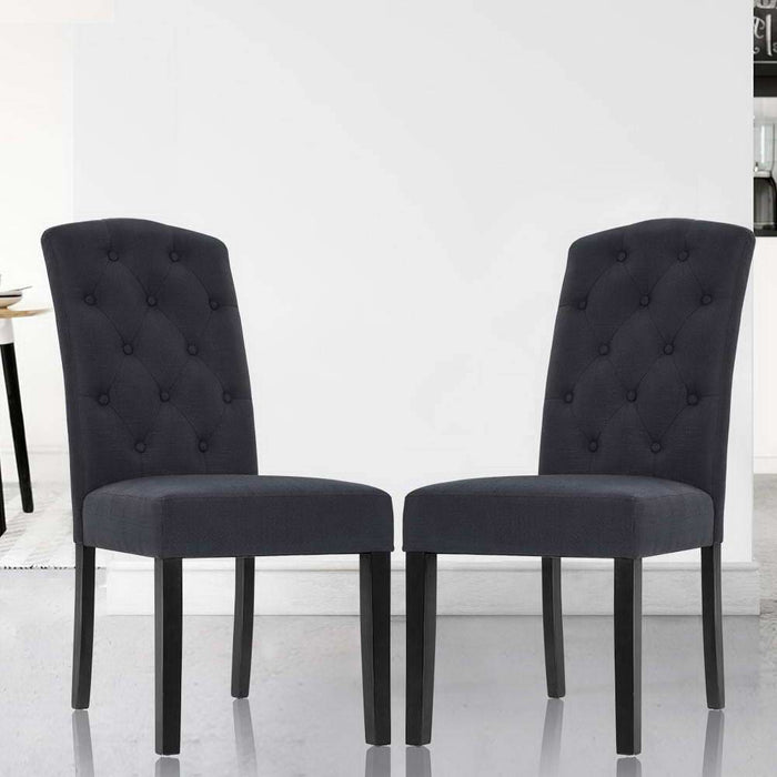Artiss Set Of 2 Dining Chairs French Provincial Kitchen