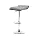 Goslash Picks Artiss Set of 2 Fabric Bar Stools Swivel