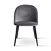 Artiss Set Of 2 Velvet Modern Dining Chair - Dark Grey