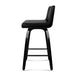 Goslash Picks Artiss Set of 2 Wooden Pu Leather Bar Stool