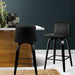 Goslash Picks Artiss Set of 2 Wooden Pu Leather Bar Stool