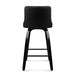 Goslash Picks Artiss Set of 2 Wooden Pu Leather Bar Stool