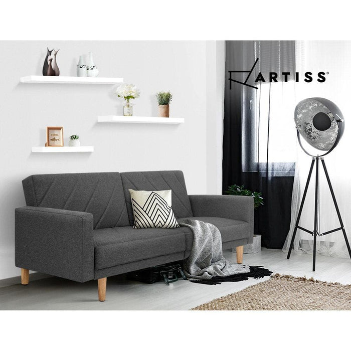 Goslash Picks Artiss 3 Piece Floating Wall Shelves - White