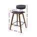 Artiss Set of 4 Pu Leather Circular Footrest Bar Stools