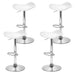 Goslash Picks Artiss Set of 4 Swivel Bar Stools - White