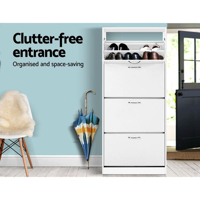 Artiss 60 Pairs Shoe Cabinet Shoes Rack Storage Organiser