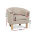 Artiss Armchair Lounge Chair Tub Accent Armchairs Fabric