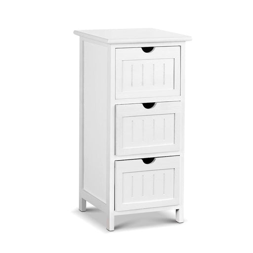 Artiss Bedside Table - White