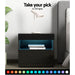 Artiss Bedside Tables Drawers Side Table Rgb Led High Gloss