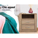 Artiss Bedside Tables Drawers Storage Cabinet Shelf Side