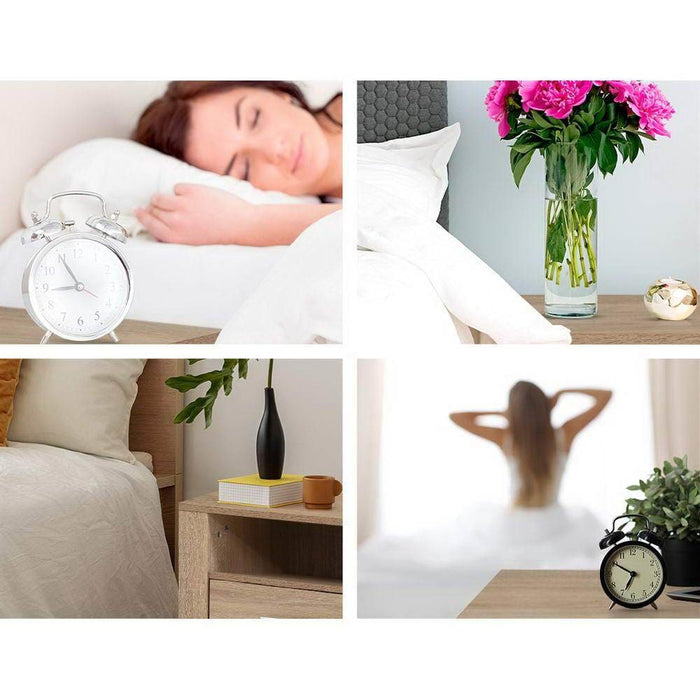 Artiss Bedside Tables Drawers Storage Cabinet Shelf Side