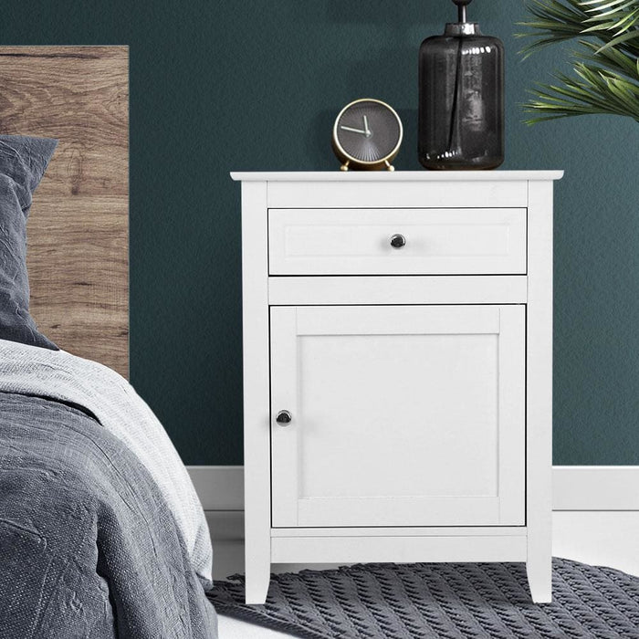 Artiss Bedside Tables Big Storage Drawers Cabinet