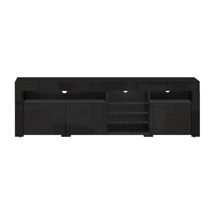 Artiss Tv Cabinet Entertainment Unit Stand Rgb Led Gloss 3