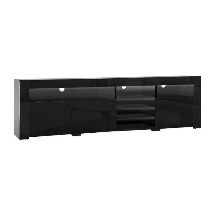 Artiss Tv Cabinet Entertainment Unit Stand Rgb Led Gloss 3