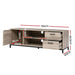 Artiss Tv Cabinet Entertainment Unit Stand Industrial