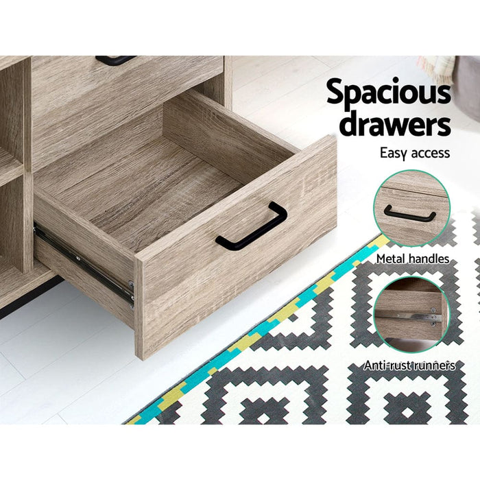 Artiss Tv Cabinet Entertainment Unit Stand Industrial