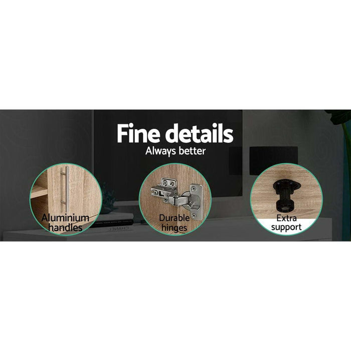 Artiss Tv Cabinet Entertainment Unit Stand Storage Shelf