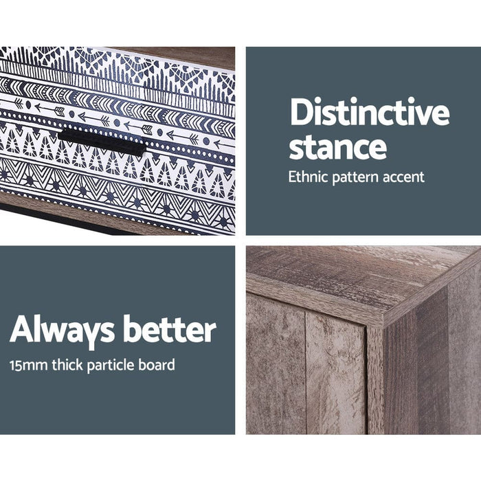 Artiss Tv Cabinet Entertainment Unit Stand Storage Wooden