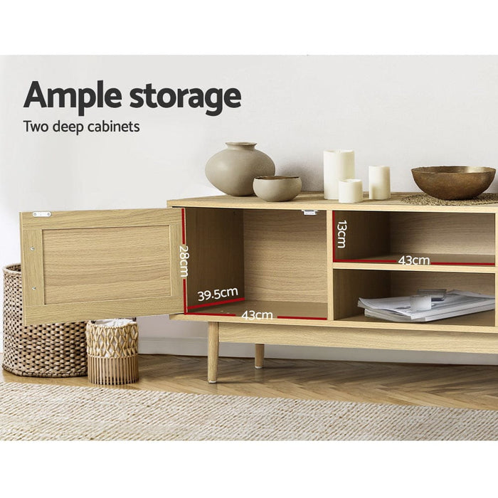 Artiss Tv Cabinet Entertainment Unit Storage Cabinets