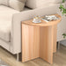 Artiss Coffee Table Side End Semi-circle Tables Bedside