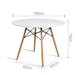 Artiss Dining Table 4 Seater Round Replica Dsw Eiffel