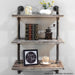 Artiss Display Shelves Wall Brackets Bookshelf Industrial
