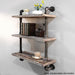 Artiss Display Shelves Wall Brackets Bookshelf Industrial
