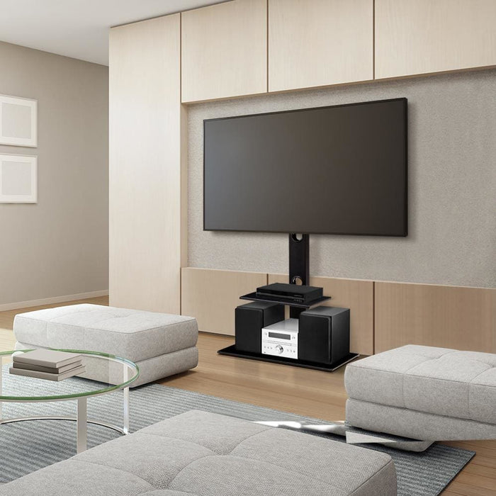 Artiss Floor Tv Stand with Bracket Shelf Mount