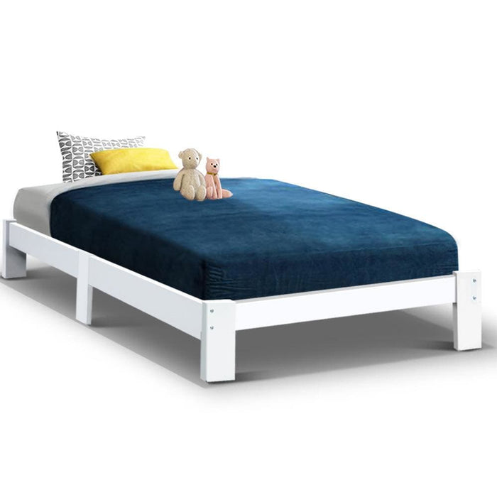 Artiss Bed Frame King Single Size Wooden Mattress Base