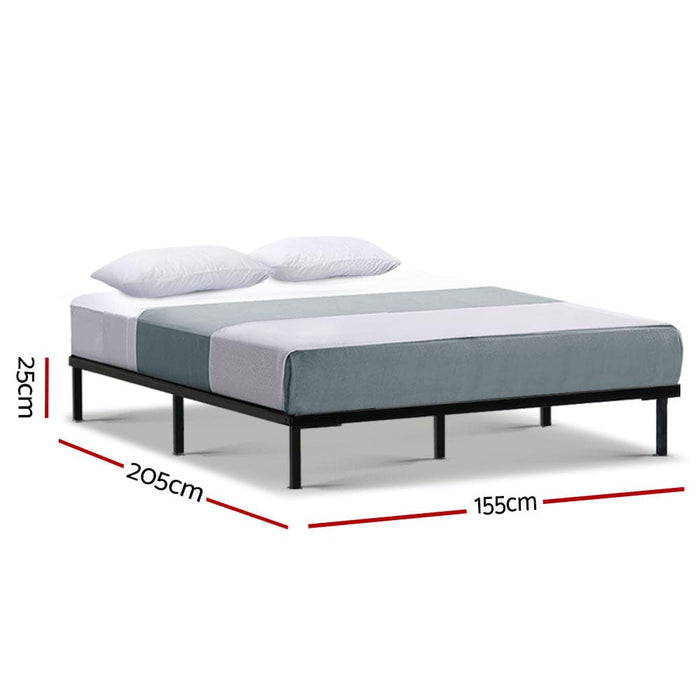 Artiss Metal Bed Frame Queen Size Base Platform Foundation
