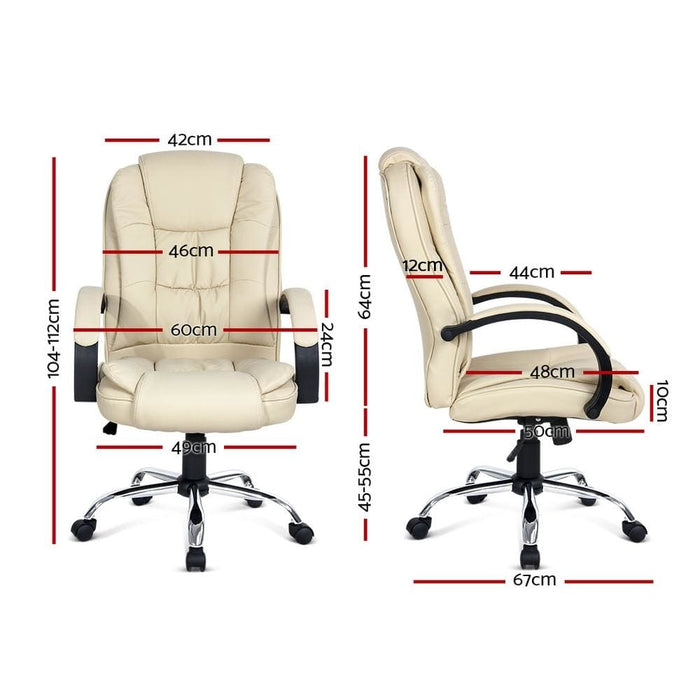 Artiss Office Chair Gaming Computer Chairs Executive Pu