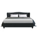 Artiss Pier Bed Frame Fabric - Charcoal King