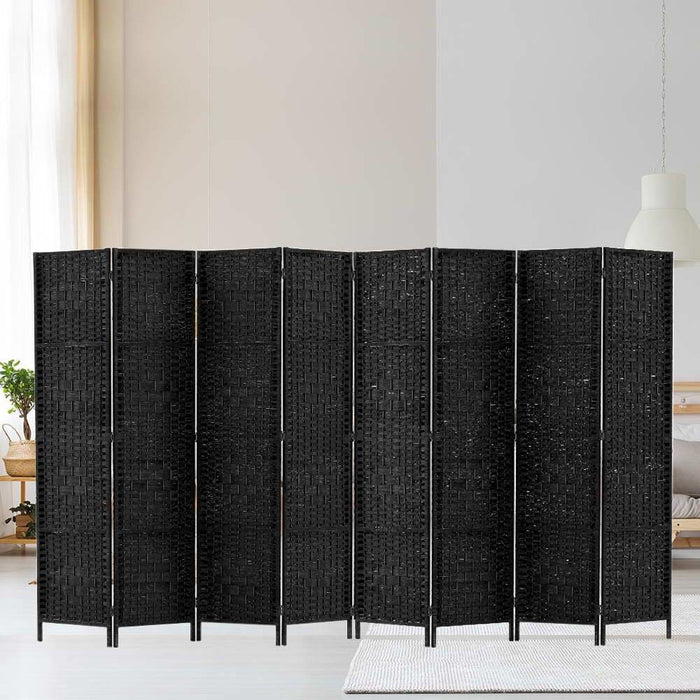 Artiss Room Divider 8 Panel Dividers Privacy Screen Rattan