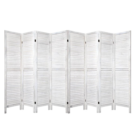 Artiss Room Divider Screen 8 Panel Privacy Wood Dividers