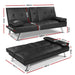 Nz Local Stock - artiss Sofa Bed Lounge Futon Couch 3