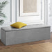 Artiss Storage Ottoman Blanket Box Grey Large Fabric Rest