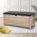 Artiss Storage Ottoman Blanket Box Pu Leather Bench Foot
