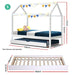 Artiss Wooden Bed Frame Single Size Mattress Base Pine