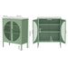 Artissin Buffet Sideboard Metal Locker Display Cabinet