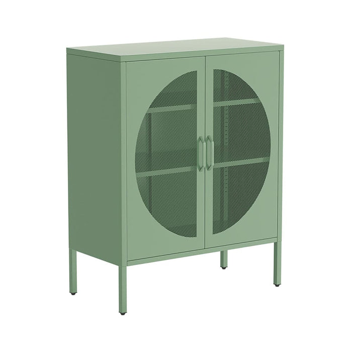 Artissin Buffet Sideboard Metal Locker Display Cabinet