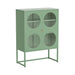 Artissin Buffet Sideboard Metal Locker Display Shelves