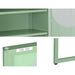 Artissin Buffet Sideboard Metal Locker Display Shelves