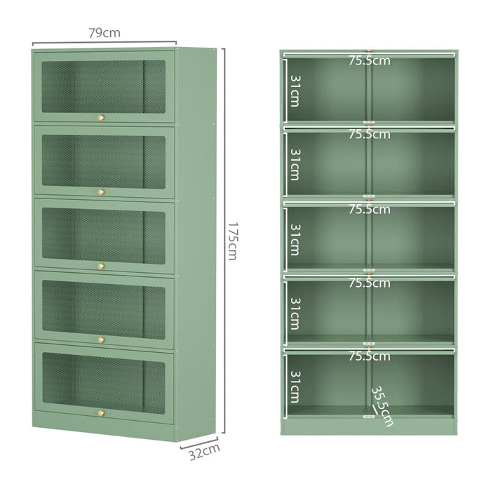 Artissin Buffet Sideboard Metal Locker Display Storage