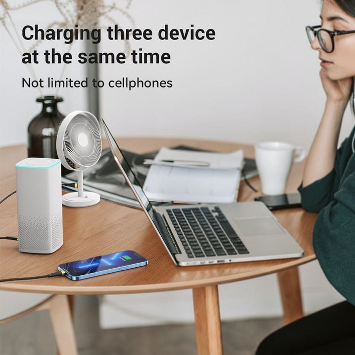 Asometech 3 in 1 Usb Charge Cable 6a 100w for Huawei/honor