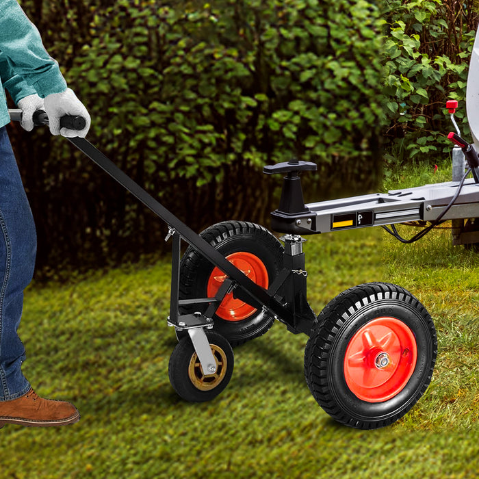 3-Wheel Adjustable Trailer Dolly Heavy-Duty Caravan Mover