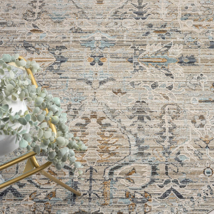 Aubre Contemporary Area Rug Taupe 80x300